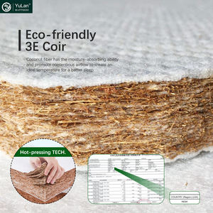 Colchones de memoria con Tailandia Látex natural fibra de coco fibra espinal saludable tatami colchón <span class=keywords><strong>Topper</strong></span> - Product Image 5