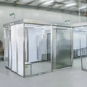 Progetto di camera bianca modulare portatile GMP personalizzazione Standard di classe ISO Air <span class=keywords><strong>Shower</strong></span> Clean Room Project - Product Image 1