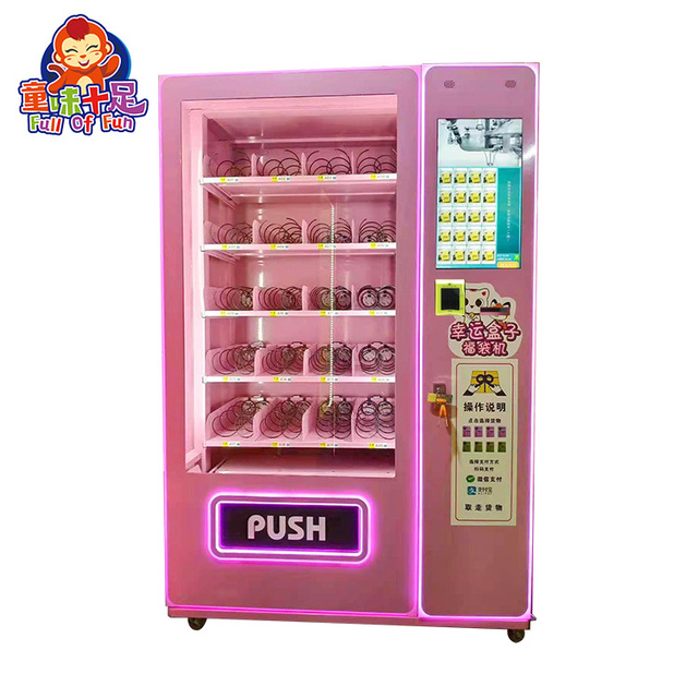Factory Supply Low Moq Touchless apple Pay Vending Machines Girls Gift Vending Machine Toy