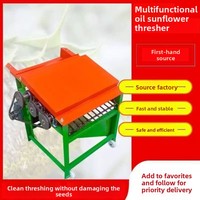 Nouvelle batteuse de tournesol à huile, petit séparateur de plateau de graines de tournesol domestique, petit semoir de tournesol électrique entièrement automatique