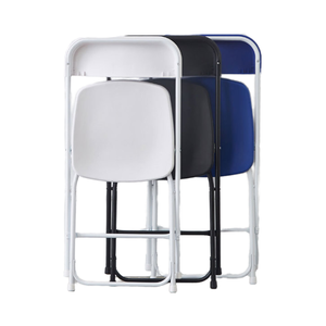 Wholesale Popular 800 Lbs Capacity Americana White Folding <strong>Chairs</strong> Lightweight Metal-Plastic <strong>Stackable</strong> <strong>Chairs</strong> for Schools <strong>Garden</strong> - Product Image 6