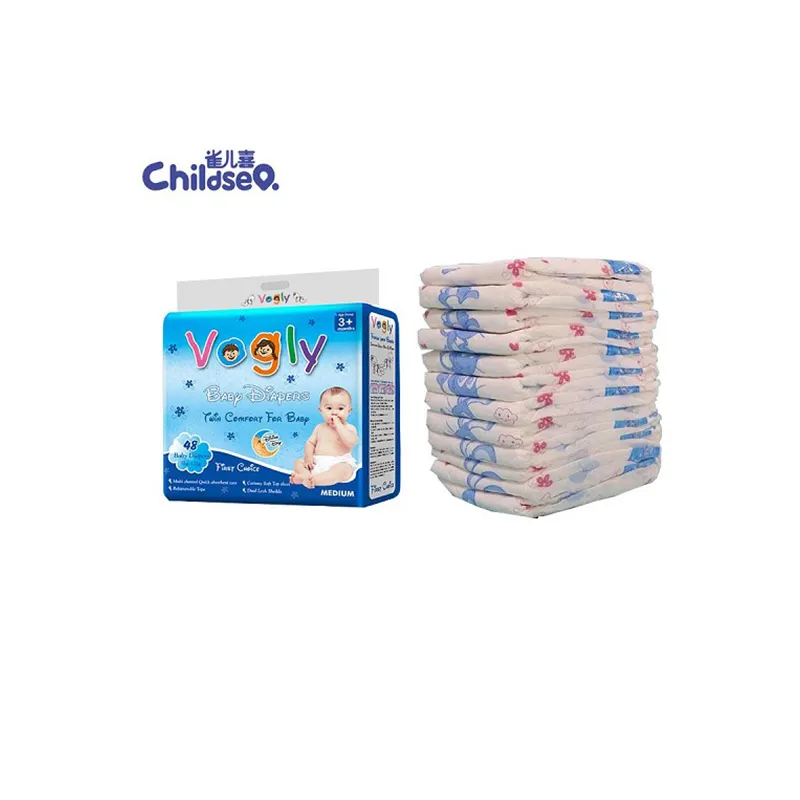 Factory cheap price wholesale private label disposable baby diaper in bulk