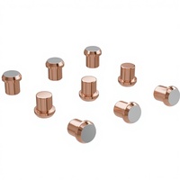 Rivet de contact bimétallique électrique argenté XGH OEM ODM