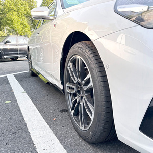 Bmw Side Skirts Piano Black Carbon Fiber Texture Abs 2024 G68 5 Series Fitment - Product Image 3