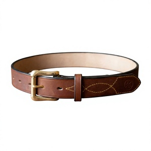 Cinturones de Cuero Genuino con Hebilla de Acero, Impresión por Transferencia de Calor, Logotipo Personalizado, Hechos a Mano, Formales, Ecológicos, 3.8 CM de Ancho, 140 CM de Largo, para Hombre - Product Image 4