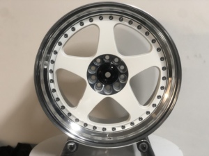 Cerchi Forgiati Personalizzati da 15 Pollici in Argento con Finitura Cromata Dorata, Nuovi, Perfetti per Corolla <span class=keywords><strong>Minicooper</strong></span> del 1973 - Product Image 5