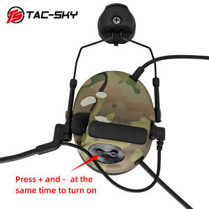 TS TAC-SKY <span class=keywords><strong>Casque</strong></span> Rapide Comta III Double Communication Silicone Cache-Oreilles Tactique <span class=keywords><strong>Casque</strong></span> Softair Aviation <span class=keywords><strong>Casque</strong></span> - Product Image 5