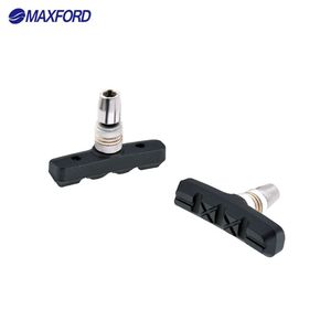 MAXFORD Vélo de route de montagne Vélo V Support de frein Plaquettes de chaussures Blocs Vélo Plaquettes de frein en caoutchouc V-TYPE/Canti Chaussures de frein - Product Image 1