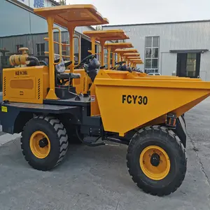 FCY30 4WD משליך אתר 3Ton מכביש Dump משאית דיזל משליך מכירה לוהטת