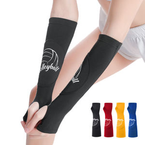 Manguito de compresión deportivo para brazo, con protección UV y efecto refrescante, estilo cubierto y soporte extendido para codo, para voleibol, béisbol y ciclismo - Product Image 6