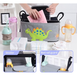 Sản phẩm mới giá bán buôn chức năng có thể gập lại đôi xe đẩy tã túi thay đổi Caddy du lịch mang theo tổ chức với thấp moq - Product Image 4