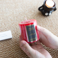 Erdbeerduft-Kerze, Fruchtduft-Kerzenstiele, Langanhaltende Aromatherapie-Kerze für Wohnraumdekoration