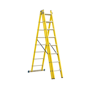 Hot Bán Đa Năng Ba Mở Rộng Bước Thang Có Thể Gập Lại 10M Thang Xách Tay Gấp Thang Cho Nhôm - Product Image 1