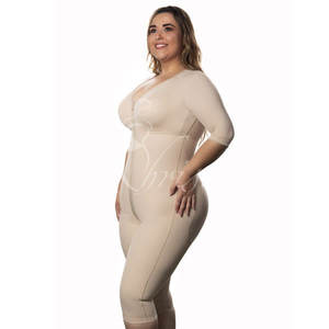 مشد FAJASE BRASIERSS CON MANGAS Faja X Cross Colombianas ملابس تشكيل الجسم للنساء رافع للمؤخرة مشد التحكم في البطن ضغط - Product Image 3