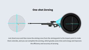 WiFi-Video aufzeichnung PIP AI Zoom Clip Nachtsicht-Wärme fernrohr mit ballistischen Berechnungen - Product Image 5