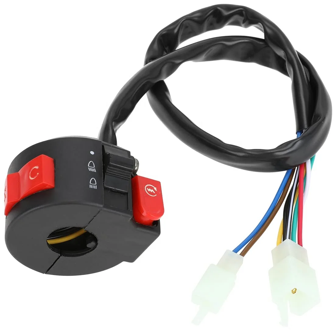 Левый стартер HIAORS для 50cc 70cc 90cc 110cc 125cc TaoTao RoKeta Coolster Sunl Chinese ATV Quad 4 Wheeler, штепсельная вилка