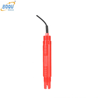 Sonde de pH en ligne PH8012 CE avec électrode et compensation de température automatique (ATC) pour eaux usées, OEM/ODM/OBM, précision 0,05 pH, plage de température 0-60°C