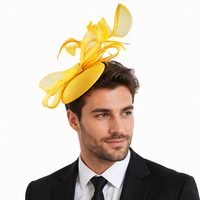 Serre-têtes de fête haut de gamme parfaits, accessoires capillaires en tissu, fascinateurs de mariage avec plumes et fleurs, et pinces à cheveux de luxe
