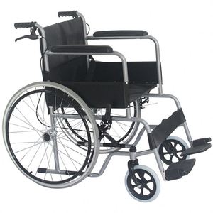 Fauteuil roulant manuel pliable de base, fauteuil roulant de haute qualité pour personnes handicapées, fauteuil roulant médical manuel pour personnes handicapées - Product Image 2
