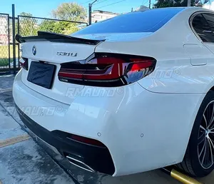 สปอยเลอร์หลังรถยนต์ BMW G30 ชุดแต่ง PSM สไตล์สปอยเลอร์หลังสำหรับ BMW ซีรีส์ 5 G30 525i 530i M5 2017-2023 ชุดแต่ง - Product Image 4