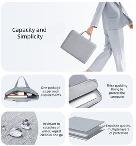 Housse universelle fine pour ordinateur portable multi-appareils avec poignée, pour ordinateurs portables 14-15 pouces, idéale pour les voyages et les tablettes iPad - Product Image 6