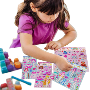 Pegatinas 3D de Espuma para Niños, Lindas, de Dibujos Animados, Hechas a Mano, Decorativas, con Efecto Hinchado, para Juegos de Cambiar de <span class=keywords><strong>Ropa</strong></span>, Pegatinas 3D de Dibujos Animados - Product Image 1
