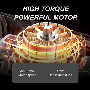 Marteau <span class=keywords><strong>de</strong></span> <span class=keywords><strong>massage</strong></span> à chaud et à froid avec moteur haute puissance à double tête <span class=keywords><strong>Pistolet</strong></span> <span class=keywords><strong>de</strong></span> <span class=keywords><strong>massage</strong></span> à 5 vitesses - Product Image 6