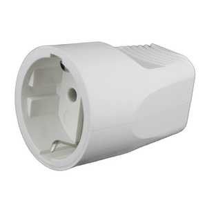 Móvil de 4.8 mm, tierra 16a, color blanco, ideal para conexiones eléctricas seguras y uso en instalaciones domésticas. - Product Image 1