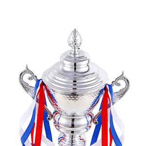 Trophée rond en métal de base argenté Trophée personnalisé de Chine Prix d'usine Bon prix Vente en gros Qualité Design OEM ODM Trophée <span class=keywords><strong>Coupe</strong></span> - Product Image 6