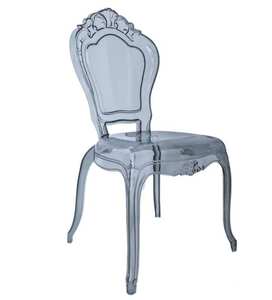 Silla de Resina de PC de Diseño Moderno para Exteriores, con Apariencia Antigua y Colores Ahumados, para Banquetes de Hotel, Fiestas y Eventos - Product Image 2