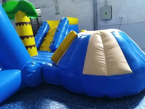 Parc aquatique gonflable commercial, parcours d'obstacles, matériau PVC de qualité commerciale, utilisation intérieure/extérieure, piscine, marque Minye, CE - Product Image 6