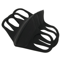 Masques faciaux en éponge PU moulés par injection en gros, respirants, confortables, avec logo imprimé, découpe tendance, taille personnalisée, vente en gros OEM