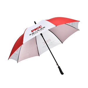 Parapluie de golf personnalisé avec logo, manche long et droit, coupe-vent, haute qualité, 120 cm, double auvent ventilé, vente en gros - Product Image 1
