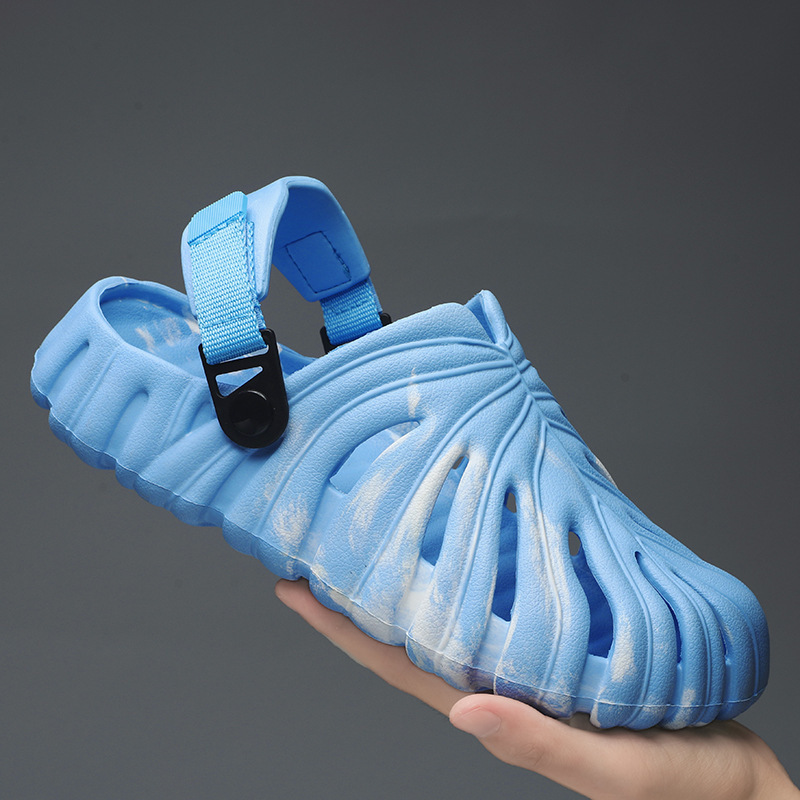 Camouflage blue-back strap style