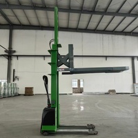 Chariot élévateur autoportant JG 500kg 700kg 1000kg, transpalette autochargeur entièrement électrique, élévateur autochargeur, hauteur de levage 1300mm 1600mm, certifié CE