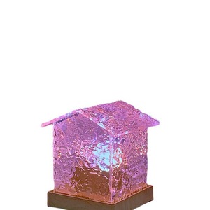 Crystal House Night Light Square Led Ambient Lamp Touch <b>Control</b> Usb Powered - Product Image 5