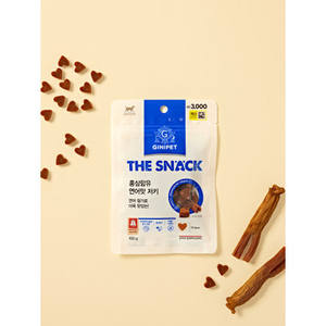 Chung Gan Jang Gini 100 g Low Key Pet trata sabor a salmón que contiene ginseng rojo - Product Image 1