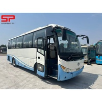 Mini-bus Coaster d'occasion reconditionné 39 places, diesel, transmission manuelle, conduite à gauche, bus scolaire, vente en Afrique - Meilleures ventes