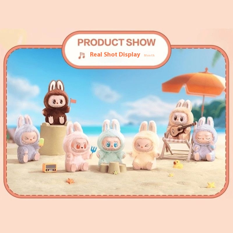 POPMARTS LABUBU V2新着Labubu Havaシートマカロンビニール
