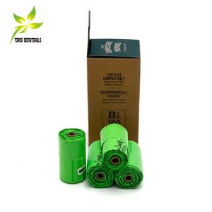 Eco Friendly High Quality Custom logo Printed Biodegradable <b>Compostable</b> Doggy Poo Waste Trash <b>Bags</b> for Dogs Pet Dog Poop <b>Bag</b> - Product Image 4