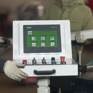 Máquina dobladora de perfil de tubo hidráulico de aluminio CNC automática de caída horizontal de 3 ejes <span class=keywords><strong>Berserk</strong></span> 3 rodillos 360 grados - Product Image 5