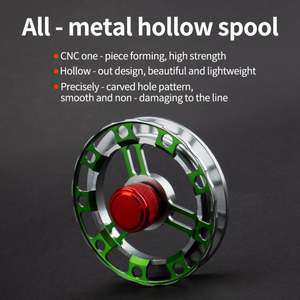 Carrete de Pesca con Mosca y Hielo <span class=keywords><strong>3</strong></span>.6:1 al por Mayor, <span class=keywords><strong>3</strong></span>+1BB, Portátil, Invernal, Ultra Suave, de Metal, para Balsa - Product Image 5