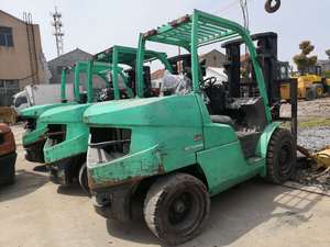 Chariot élévateur d'occasion MITSUBISHI FD50 pour travaux de terrassement - Offre Spéciale - Product Image 2