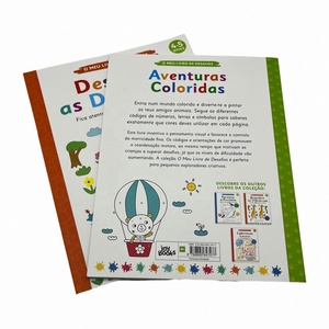 Libro de colorear de tapa blanda personalizado de alta calidad para niños, servicio de impresión de papel offset y cartón para cuentos infantiles - Product Image 5