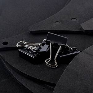 En Stock Cymbal <span class=keywords><strong>Drum</strong></span> Mute Pads Mat Head Sound <span class=keywords><strong>Off</strong></span> Blocks Cinturón con 4 clips de carpeta - Product Image 4