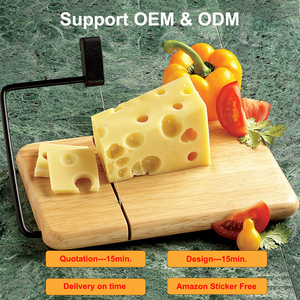 Planche <span class=keywords><strong>à</strong></span> dé<span class=keywords><strong>couper</strong></span> <span class=keywords><strong>le</strong></span> <span class=keywords><strong>fromage</strong></span> en bois écologique avec <span class=keywords><strong>fil</strong></span> de rechange pour <span class=keywords><strong>couper</strong></span> <span class=keywords><strong>le</strong></span> <span class=keywords><strong>fromage</strong></span>, outil de découpe pour la cuisine, la maison et les fêtes, plateau de service - Product Image 1