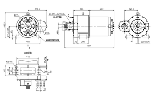 Venta caliente RY350 Tarjeta trasera <span class=keywords><strong>4</strong></span> Mandíbula Portabrocas neumático Máquina <span class=keywords><strong>de</strong></span> corte <span class=keywords><strong>de</strong></span> tubos láser Portabrocas giratorio <span class=keywords><strong>de</strong></span> acero - Product Image 3