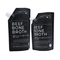 Pochette souple personnalisée noire brillante avec bec verseur d'angle pour savon liquide, noire mate, autoportante, de qualité alimentaire, anti-fuite, gravure