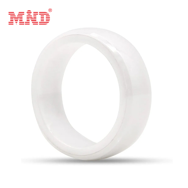 Customized Intelligent 13.56Mhz NFC Ring Payment Ceramic Connect Rings Smart Ring