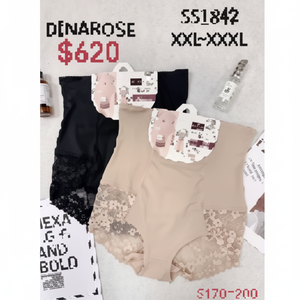 XXL a xxxxl Plus Size Body Shaper per donna corsetto modello vita Trainer con volant e imbottitura di livello di controllo della luce - Product Image 1